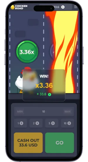 Win and withdraw from Chicken Road